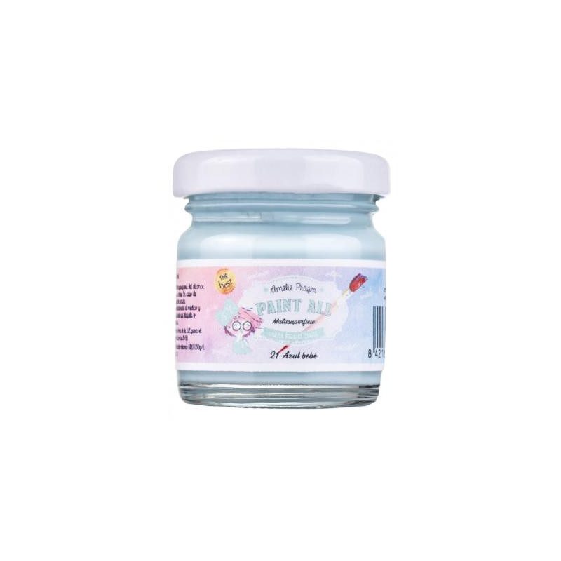 Paint All Multisuperficie Azul Bebe Amelie 30 ml Paint All Multisuperficie Azul Bebe Amelie 30 ml