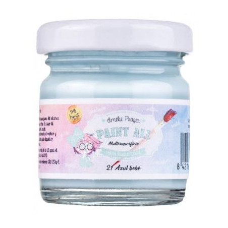 Paint All Multisuperficie Azul Bebe Amelie 30 ml