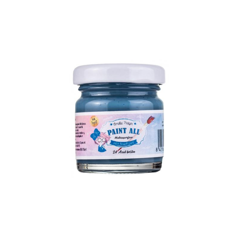 Paint All Multisuperficie Azul Berlin Amelie 30 ml Paint All Multisuperficie Azul Berlin Amelie 30 ml