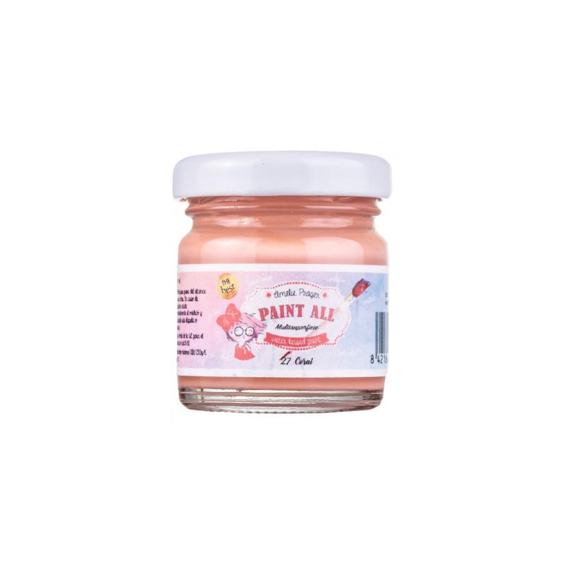 Paint All Multisuperficie coral Amelie 30 ml Paint All Multisuperficie coral Amelie 30 ml