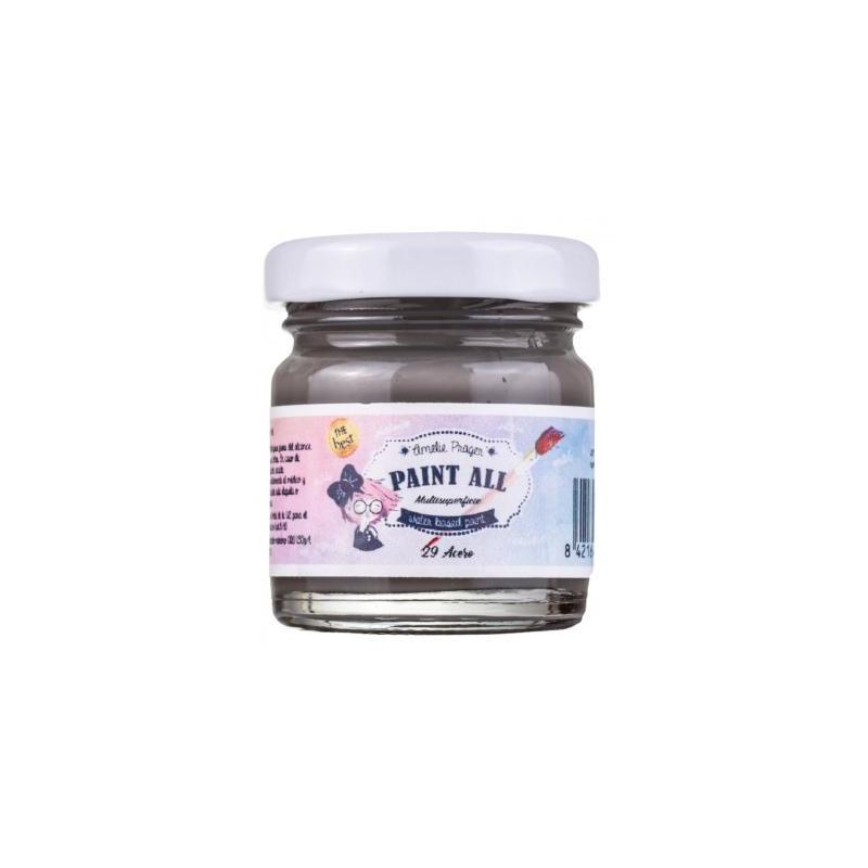 Paint All Multisuperficie Acero Amelie 30 ml Paint All Multisuperficie Acero Amelie 30 ml