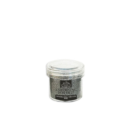 Create Happiness Polvos Embossing 18 grs. Sparkling Stamperia Silver