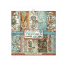 kit de Papeles Scrap Stamperia 20.3x20.3 Sea World
