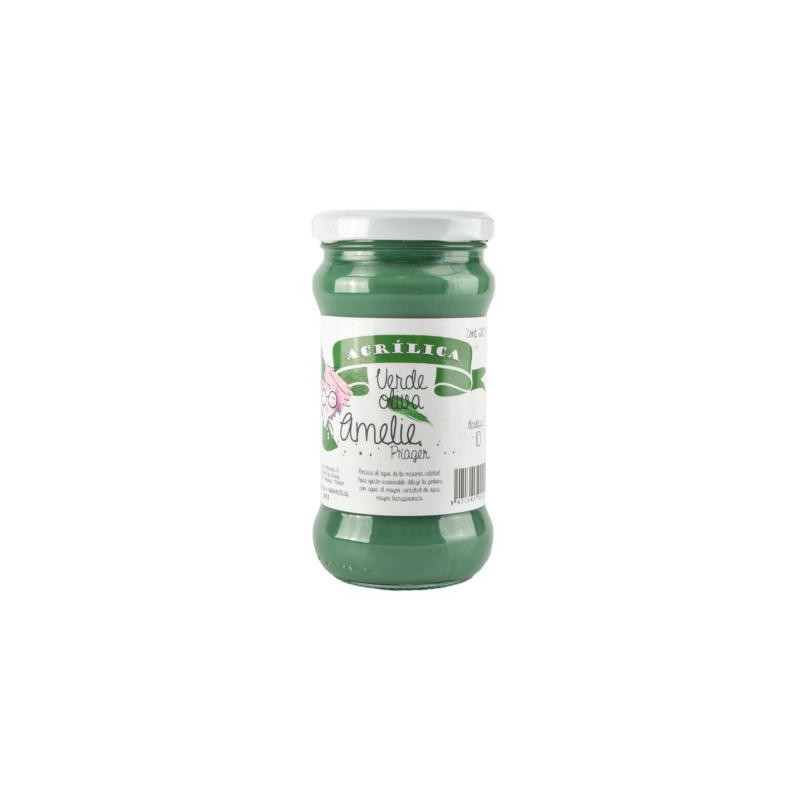 AMELIE ACRÍLICA 10 VERDE OLIVA - 280 ML