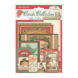 Set Tarjetas Stamperia Classic Christmas