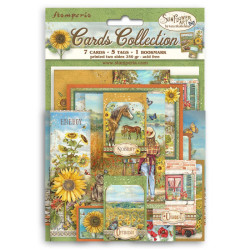 Tarjetas Stamperia Sunflower Art