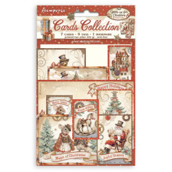 Tarjetas Stamperia Gear up Christmas