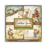 Maxi Block Colección Stamperia Hidden Grove 30x30 Impreso a 1 cara