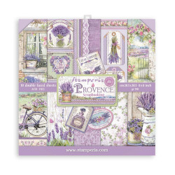 Colección Scrap Stamperia 20.3x20.3 Provence