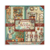 Maxi block Colección  Stamperia 20.3x20.3 The Nutcracker Impreso 1 cara