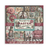 Maxi block Colección  Stamperia 20.3x20.3 Master of Magic Impreso 1 cara