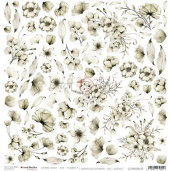 Hoja Recortables Craft O'clock 30x30 cms. Flowers 7