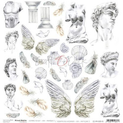 Hoja Recortables Craft O'clock 30x30 cms. Antique 2