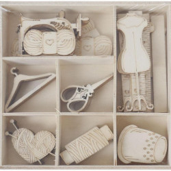 Formas de madera Artis Decor Costura