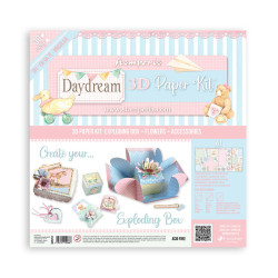 3D Paper Kit Stamperia Daydream Explosing box