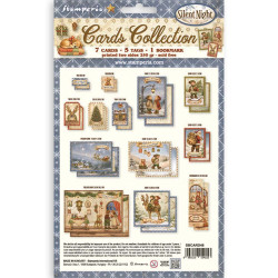 Tarjetas Stamperia Silent Night