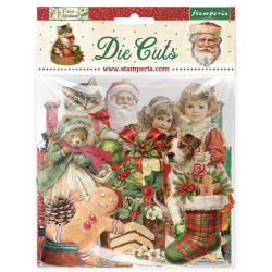 Die Cuts surtidos - Stamperia Classic Christmas