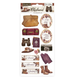 Chipboard cm 15x30 Stamperia Our Way