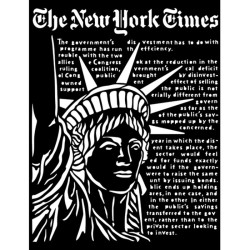 Stencil 20x25 cms. Stamperia Sir Vagabond Aviator Estatua de la Libertad