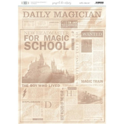 Papel de Arroz A-3 Artis Decor Escuela de Magia 3