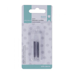 Repuesto 2 cuchillas rotatorias 360º Artis Decor