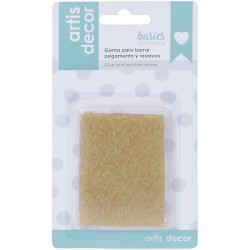 Goma para borrar pegamento y residuos Artis Decor